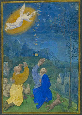 [Annunciation to the shepherds]